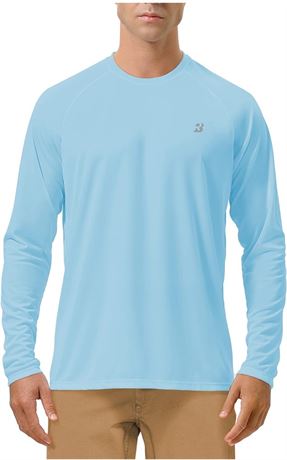 Sz:XL, Roadbox Mens UPF 50+ UV Sun Protection Shirts Outdoor Long Sleeve SPF Ras