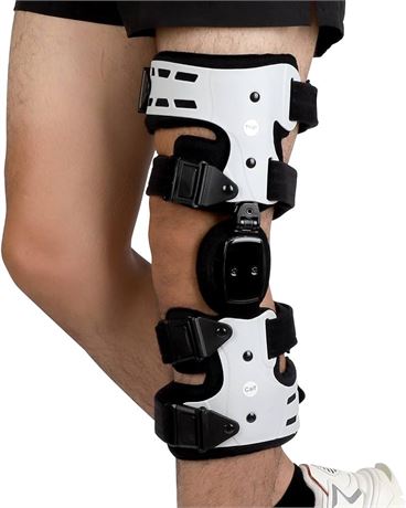 LEFT, Orthomen OA Unloader Knee Brace - Support for Arthritis Pain, Osteoarthritis
