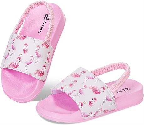 WateLves Toddler Boys Girls Slides Sandals for Swim Beach Kids Water Shoes