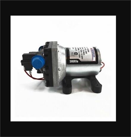 Shurflo 4008-101-A65 w/ Strainer | Marine and RV 12V Water Pump | 3.0 GPM