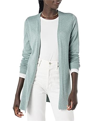 SIZE: M Amazon Essentials Women's Lightweight Open-Front Cardigan Sweater...