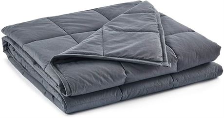 RelaxBlanket Couple Weighted Blanket | 80''x90'',20lb | Premium Cotton | Enjoy N