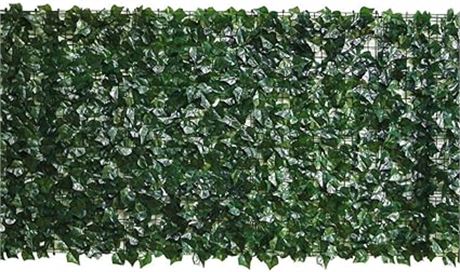 Artificial Ivy Privacy Fence Screen,100 * 300CM Artificial Gr..