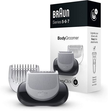 Braun EasyClick Body Groomer Attachment for Series 5, 6 and 7 Electric Razor