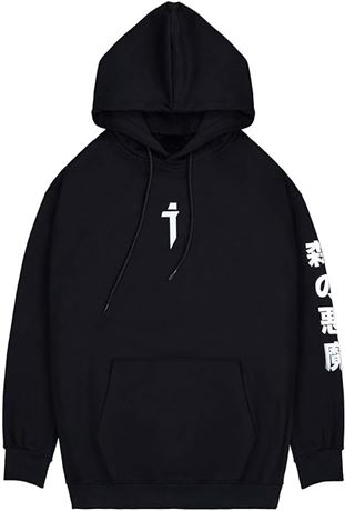SIZE: L Niepce Inc Japanese Streetwear Tiger Graphic Hoodies for Men