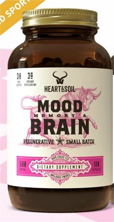 Heart & Soil Mood, Memory & Brain180 Capsules