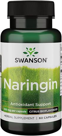 Swanson Naringin 500 Milligrams 60 Capsules