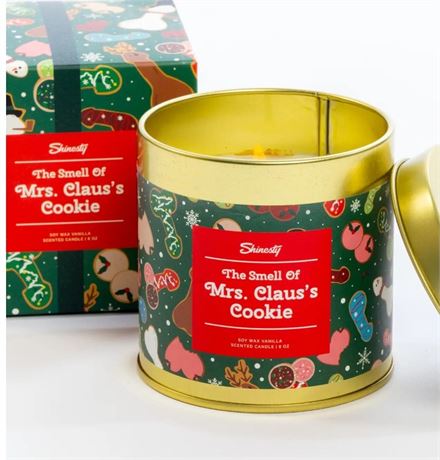 SHINEST Mrs. Claus’s Cookie Cookie Scented Candle