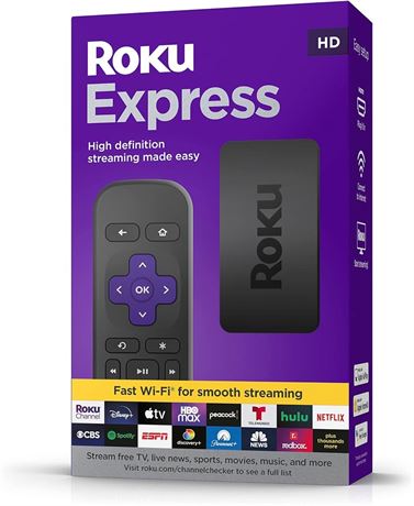 Roku Express (New) HD Streaming Device