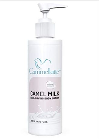 Cammellatte Camel Milk Body Lotion. Daily Moisturizer, Natural Skincare, Contain
