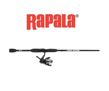 Rapala High Octane Fishing Rod and Reel Combo