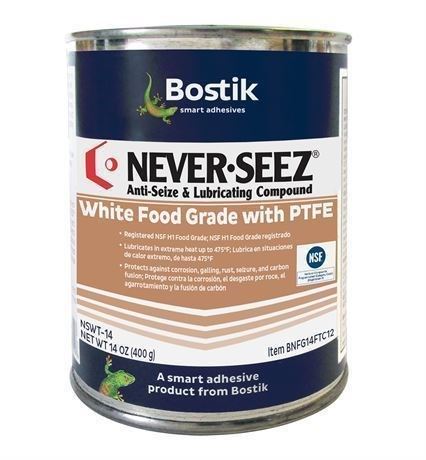 Never Seez Food Grade Anti-Seize NSWT-14 (14 oz. Flat Top Can