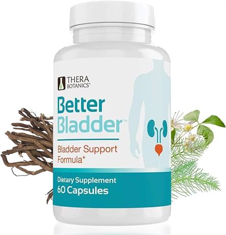60 Capsules - Better Bladder Control Supplement for Women & Men – Bladder Suppor