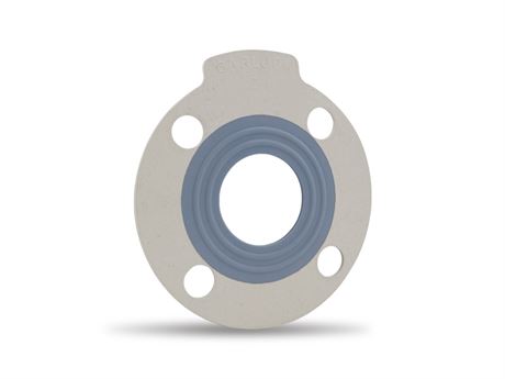 STRESS SAVER® Style 370 Full Face Gasket, PTFE bonded to EPDM, 3 Inch ASME B16.5