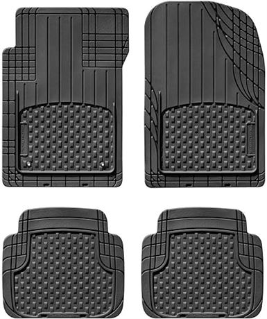 4PCS - WeatherTech 11AVMSB Trim-to-Fit Front and Rear (Black)