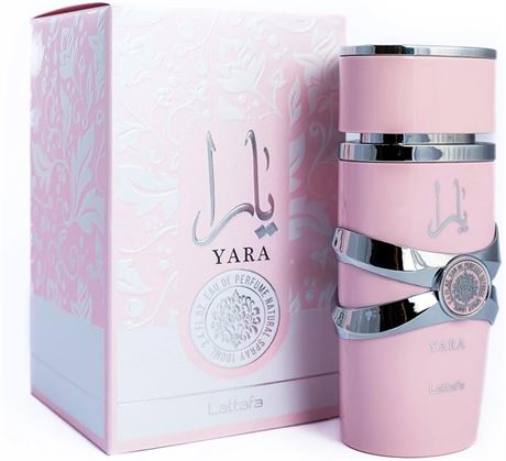 Lattafa Yara for Women Eau de Parfum Spray, 3.4 Ounce