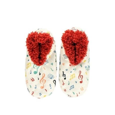 SIZE: L-XL LazyOne Fuzzy Feet Slippers for Women Cute Fleece-...
