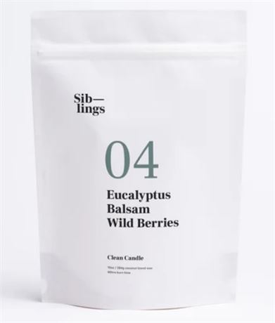 Sib— lings No 04 — Eucalyptus, Balsam, Wild Berries 10 oz