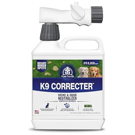 32oz - Turf Titan K9 Correcter – Dog Urine Neutralizer for Lawn – Urine Neutrali