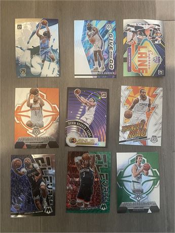 Lot of 9 Assorted Basketball Cards