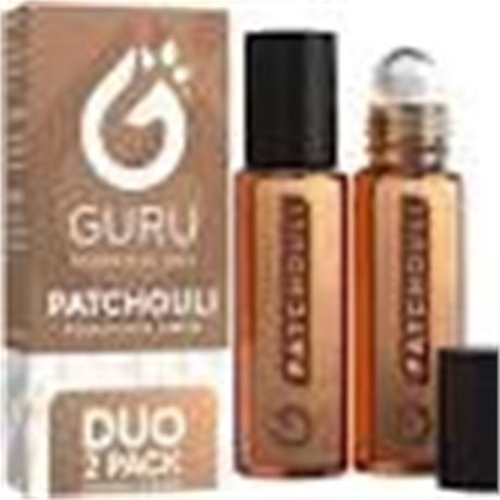 Patchouli Essential Oil Roll On (2 Pack) .