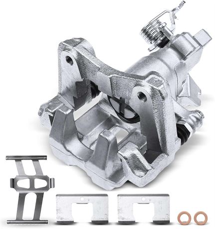 A-Premium Disc Brake Caliper Assembly with Bracket Compatible with Select Suzuki