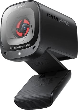 Anker PowerConf C200 2K Webcam With Microphone for Laptop, Computer Camera, Web