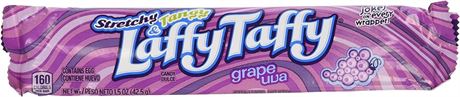 Laffy Taffy Grape 1.5oz X 24 Units, 1.02-Kilogram