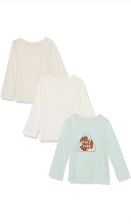 Size-XXL(14-16), Amazon Aware Girls Girls' Cotton Jersey Long Sleeve T-Shirt