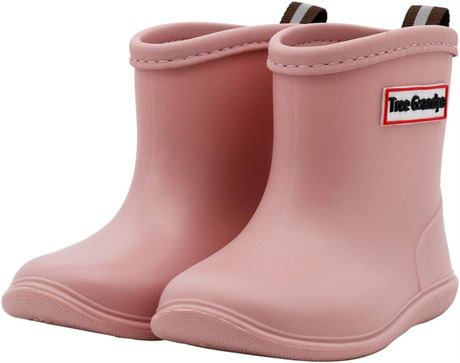 13 - Toddler Rain Boots Baby Rain Boots Short rain boots for toddler Easy-on Lig