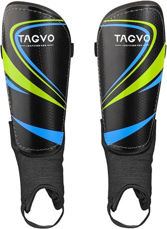 SMALL, Soccer Shin Guards for Kids Youth - Protective Soccer Equipment