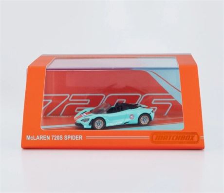 Matchbox Mattel Creations McLaren 720S Spider Gulf #HLJ83 Officially Licensed