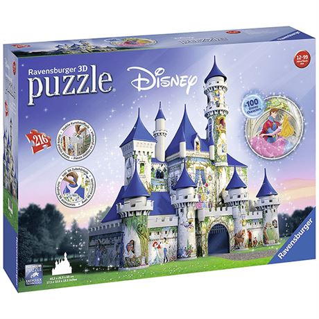 Ravensburger Disney Castle 3D Puzzle (216 Piece)