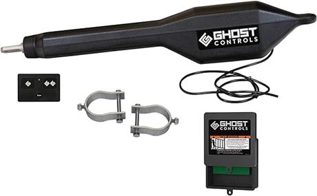Ghost Controls Heavy-Duty Automatic Gate Opener Kit for Swing Gates with Long-Ra
