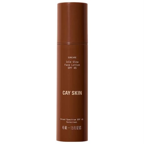 CAY SKIN Isle Glow Face Moisturizer SPF 45 with Sea Moss and Niacinamide
