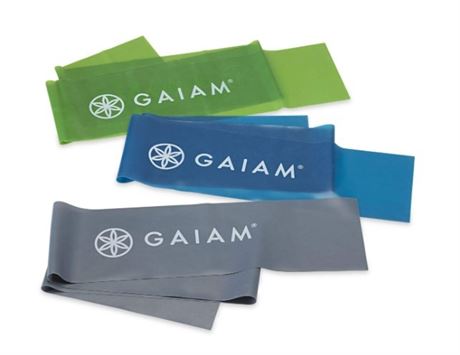Gaiam Restore Strength and Flexibility Resistance Band Set