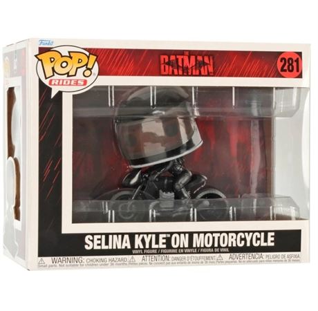 Funko The Batman Selina Kyle on Motorcycle Pop! Ride