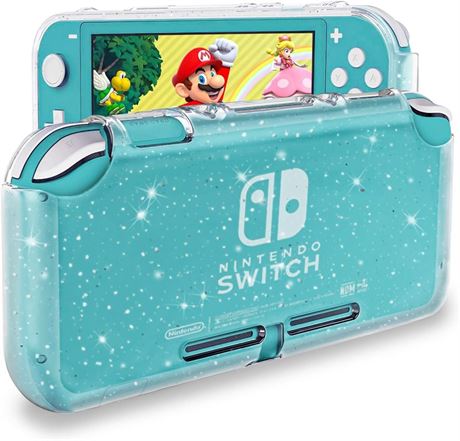 DLseego Protective Case for Nintendo Switch Lite, Glitter Bling Soft TPU Cover