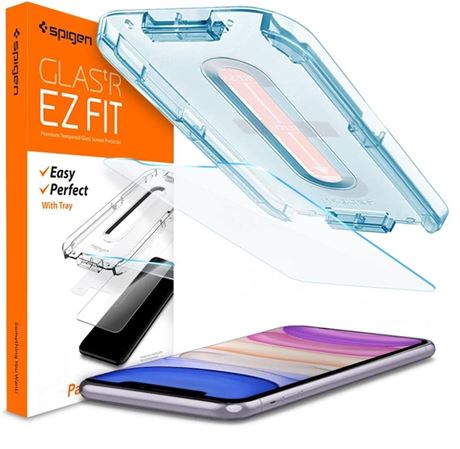 Spigen Tempered Glass Screen Protector for iPhone 12/12Pro/11/XR