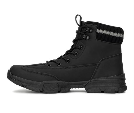Size: 11, Xray Men's Rhys Work Lace-up Boots - Black
