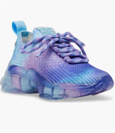 2M - Steve Madden Little Girls Jmiss Lace Closure Sneakers - Blue Multi