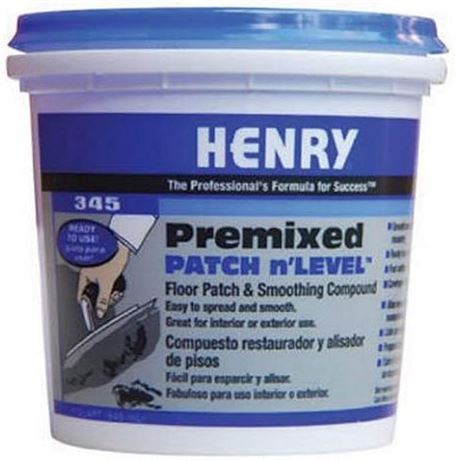 Henry, W.W ARDEX 12063 Pre-Mixed Floor Patch, 1 Quart, Gray, 32 Fl Oz (Pack of 1