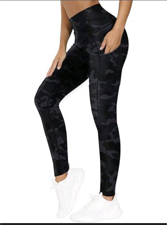 XL - PHISOCKAT Women's High Waist Yoga Pants with Pockets, Leggings with Pockets
