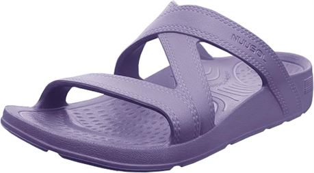 NUUSOL Women's Hailey Slide; Non-Slip Hiking/Plantar Fasciitis Footwear; SZ W11