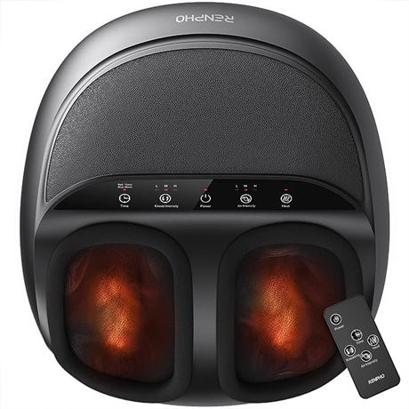 RENPHO Foot Massager Machine with Heat and Remote, Gifts for Men and Women, Deep