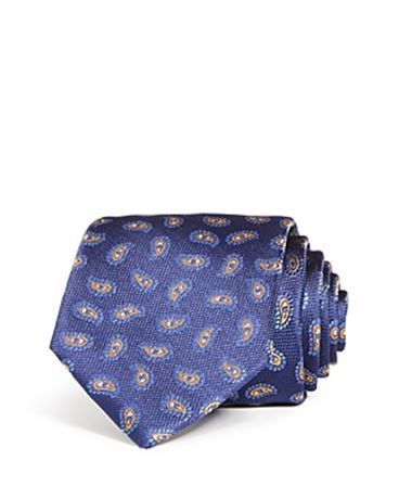 The Men's Store at Bloomingdale's Paisley Woven Silk Classic Tie - 100% Exclusiv