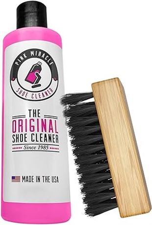 Pink Miracle Bottle - Shoe Cleaner - and Fabric Cleaner Solut...