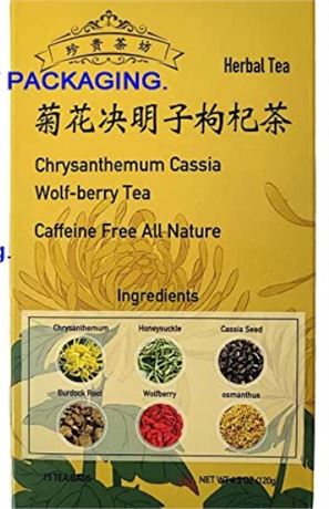 BB 09/18/2024 Chrysanthemum Cassia Wolf-berry Tea Caffeine Free All Nature