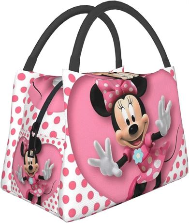 STikid Cartoon Lunch Bag Cute Lunch Box for Women Reusable Insulated