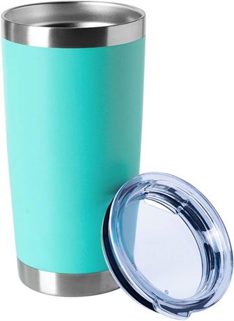 20oz Tumblers Stainless Steel Mugs with Lid Double Wall Vacuum Insulated Coffee